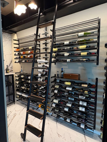 Wine Cellar with Ladder