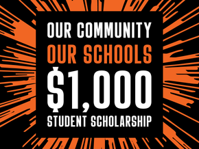 'Our Community Our Schools' $1k Student Scholarship Form