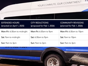 City of Wilmington Revises Transit Hour Reductions After Community Input