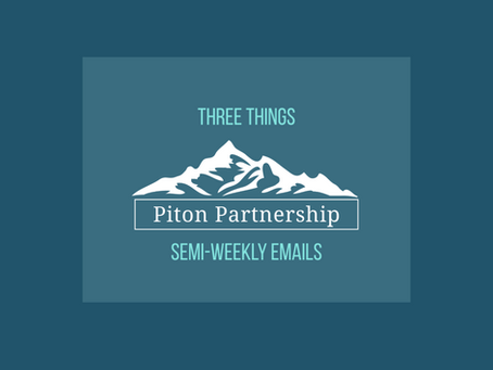 Three Things for 26 June 2026