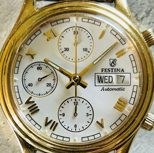 festina chronographe montre mécanique autimatique