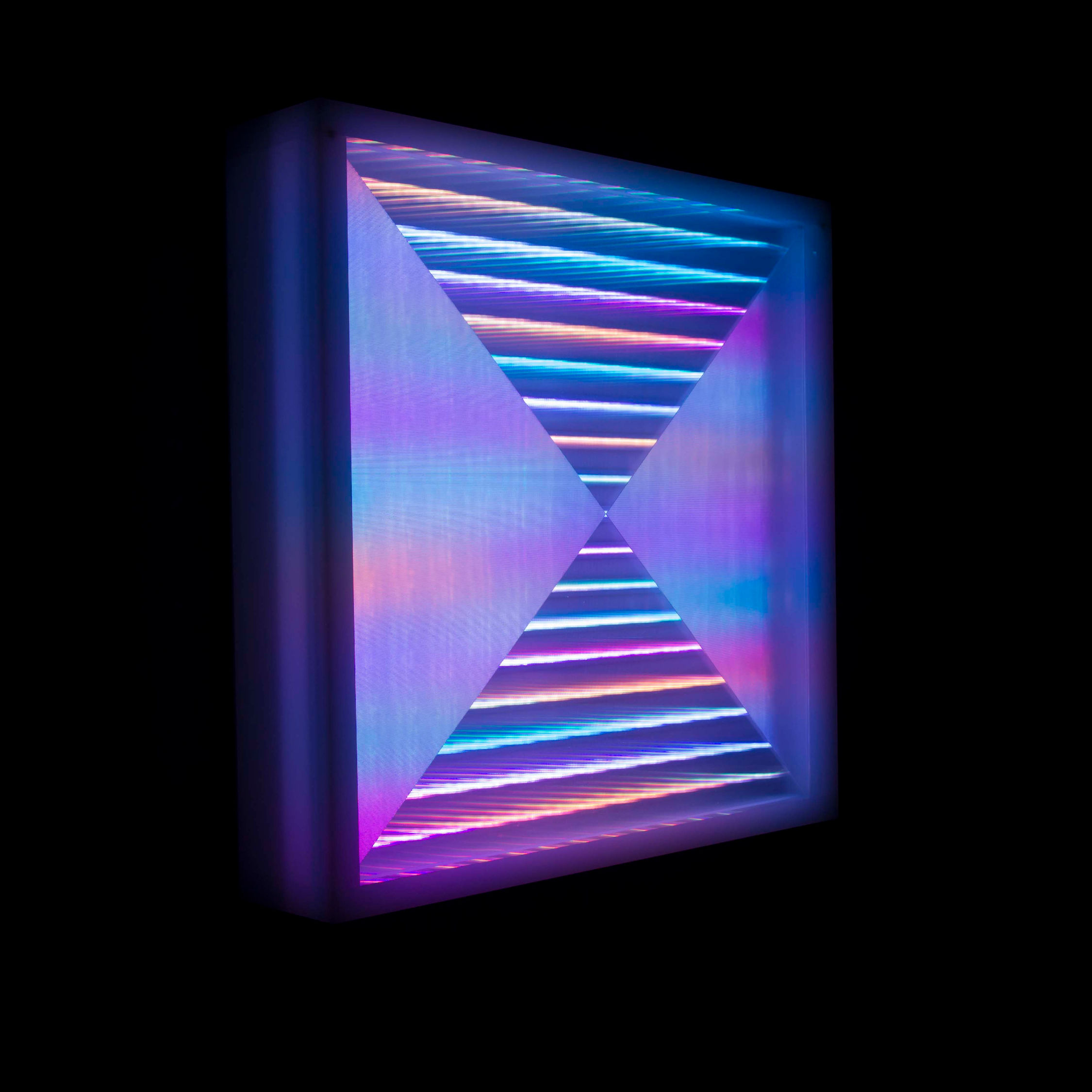 Ebb and Flow - Geometric Square