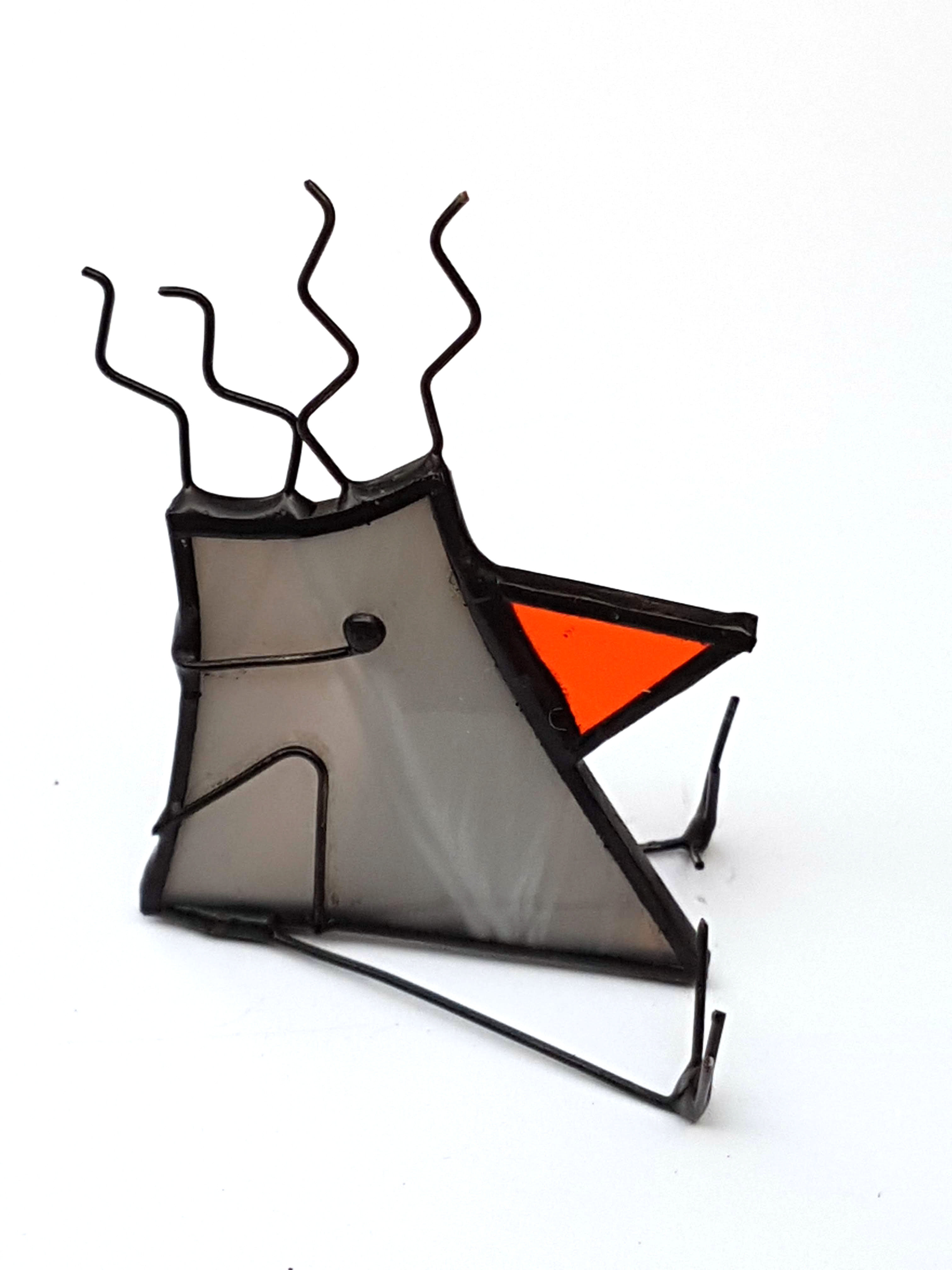 He's on Fire! Grey Wacky Bird