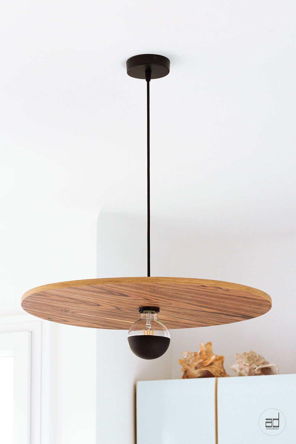 Suspension Gimli- Palissandre des Indes