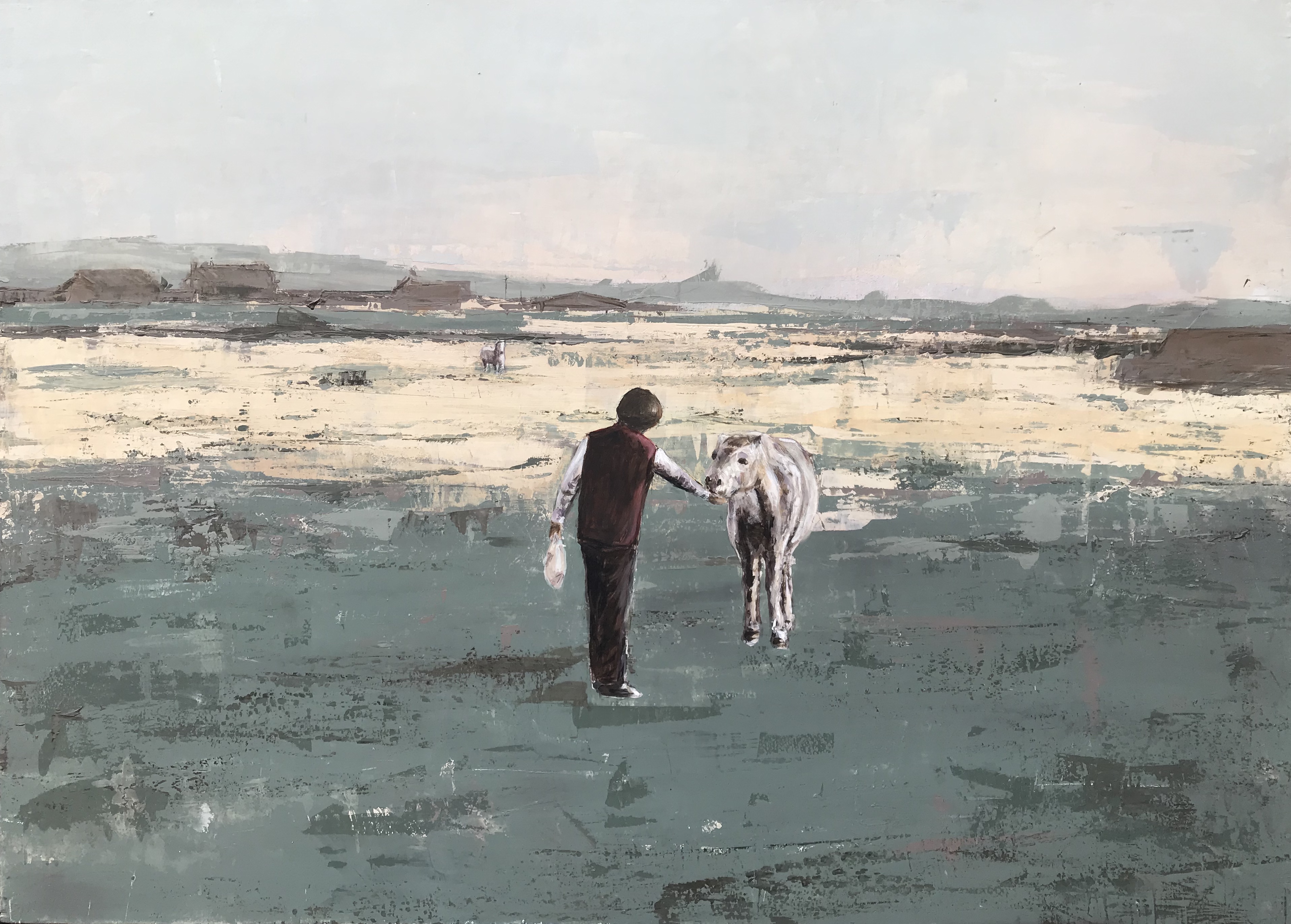 The girl who fed the donkeys