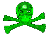 Greenrotatingskull.gif