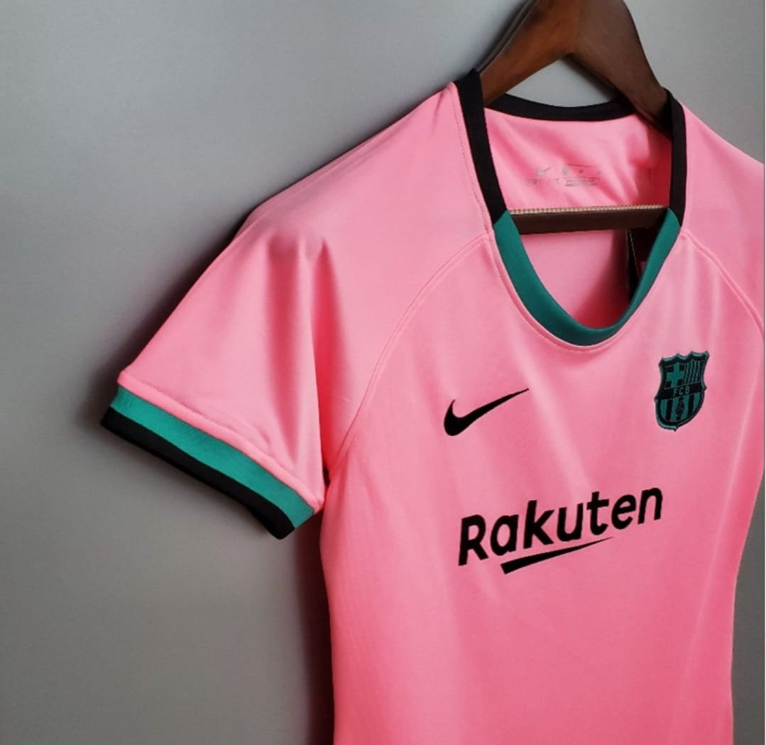 camisa barcelona 2021 rosa