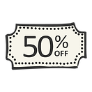 50% de Desconto