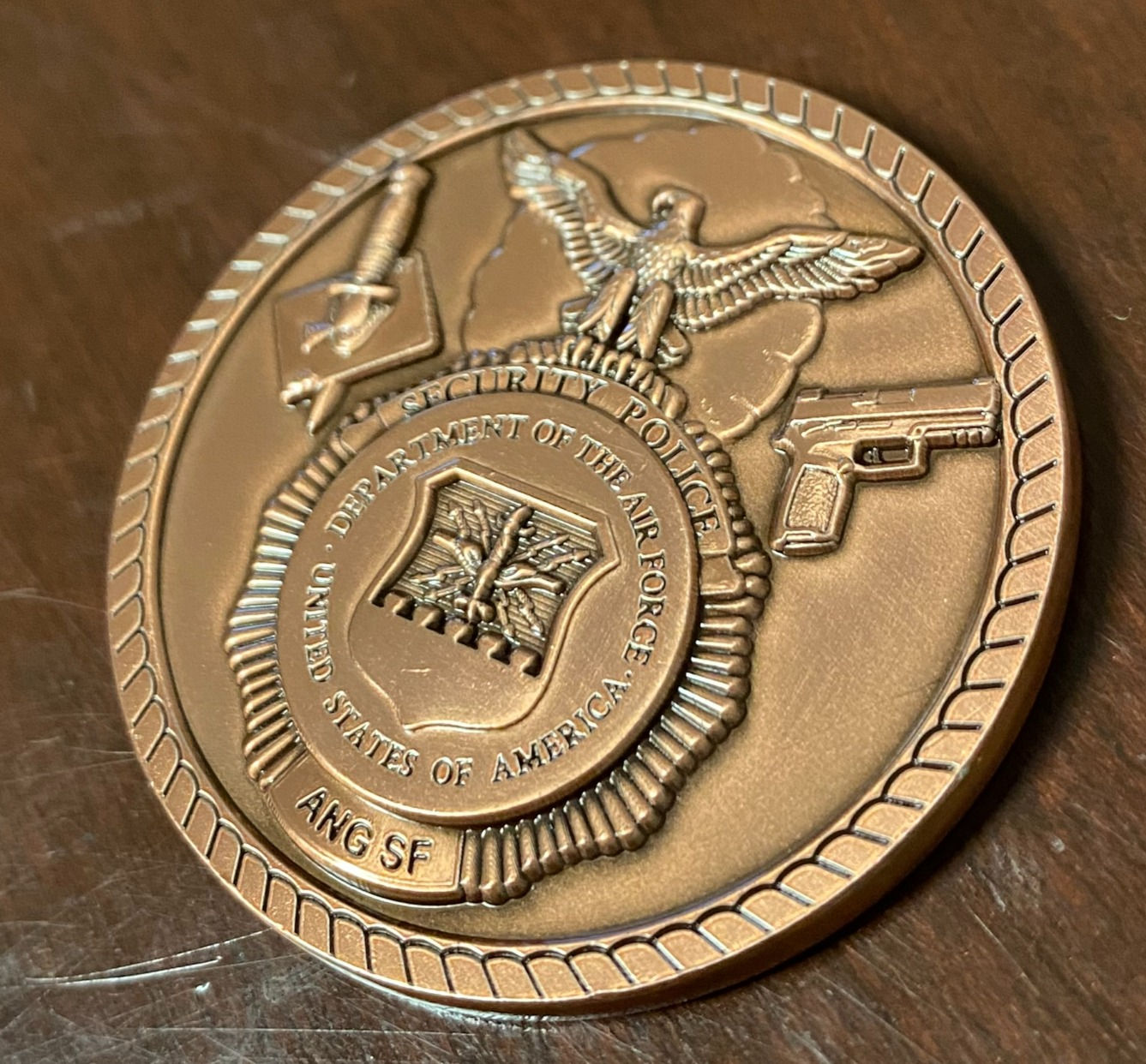 141st Security Forces Squadron Coin
