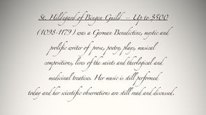 St. Hildegard of Bingen Guild