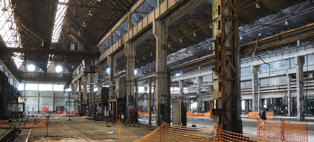 Les atelier d'usinage de l'usine de Fumel
