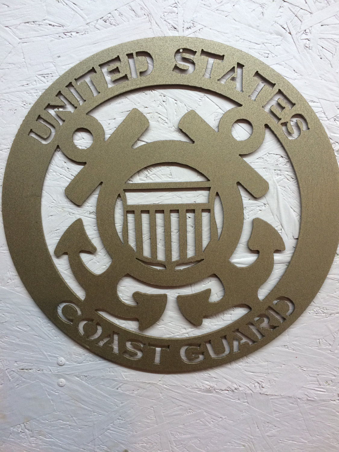United States Coast Guard metal art