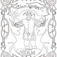 Clan Tinker Coloring Book Page