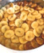 Thumbnail: Flambéed bananas with rum and brown sugar for Elegant Banoffie cake in Hong Kong