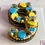 Thumbnail: Number cake 9 - blue and yellow, minions theme