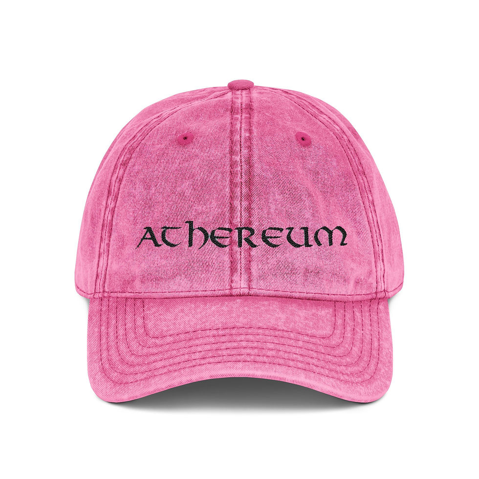 Thumbnail: Vintage Embroidered Athereum Cap