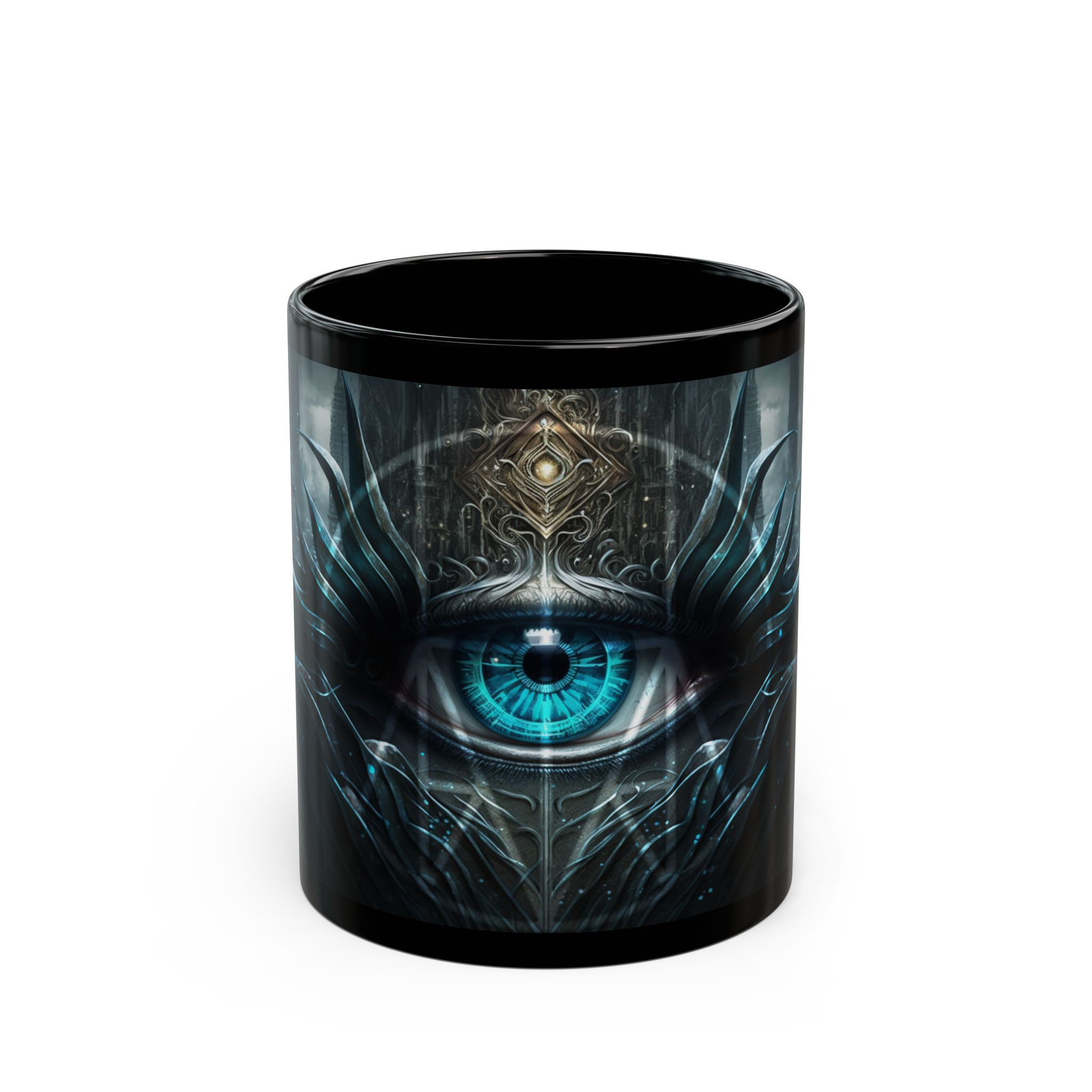 Mystic Eye Black Mug (11oz)