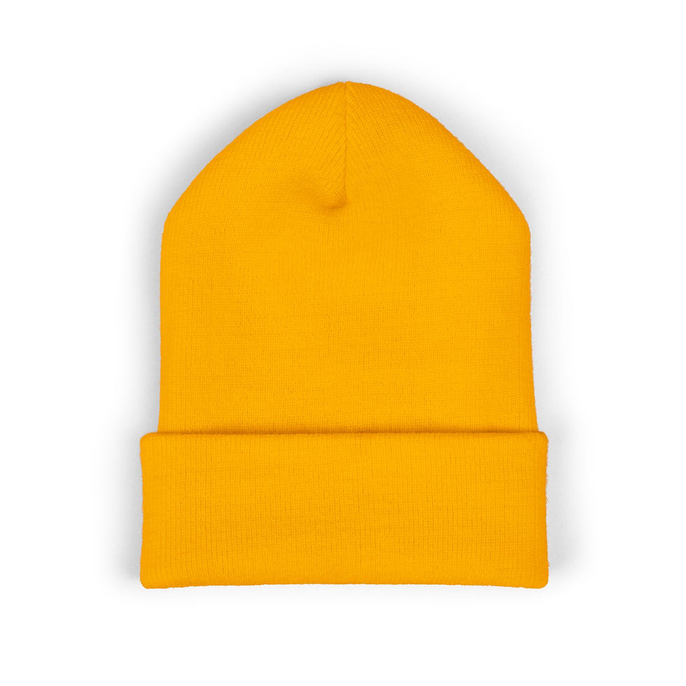 Thumbnail: Embroidered Athereum Cuffed Beanie 