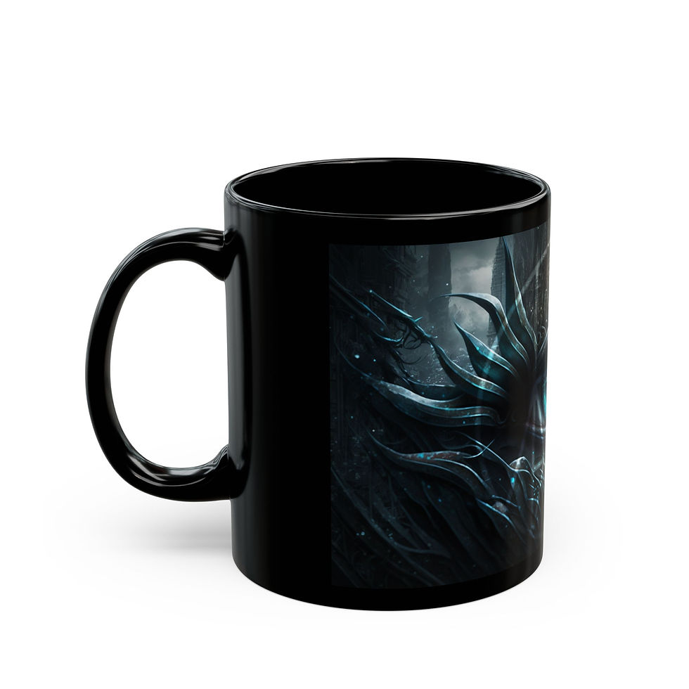 Thumbnail: Mystic Eye Black Mug (11oz)