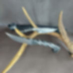 Railroad spike knife 1