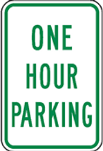 One Hour Parking