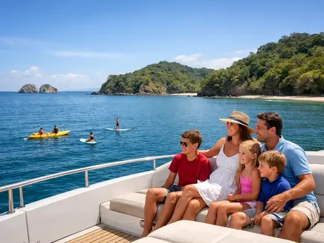 Family Yacht Charter Costa Rica for Eight