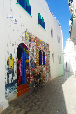 Fresque de la galerie