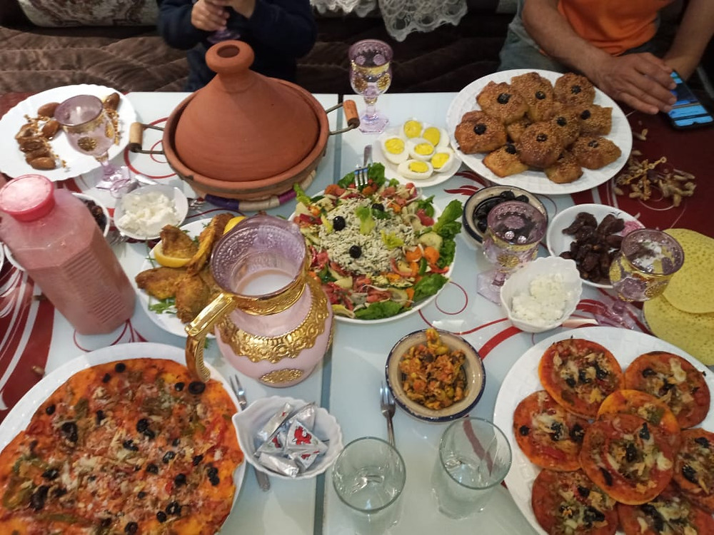 Table de ramadan au Maroc