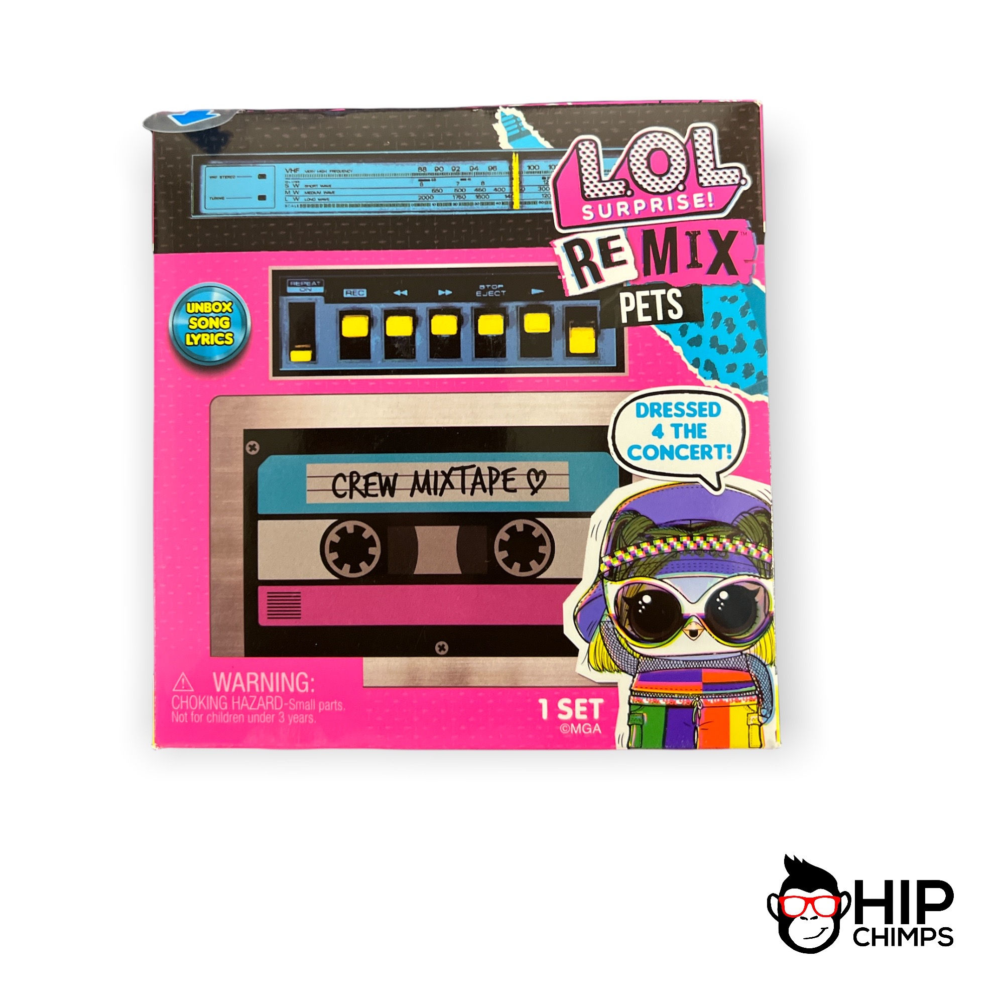 L.O.L. Surprise Mystery Remix Pets 9 Surprises w/ Real Hair & Surprise Lyrics