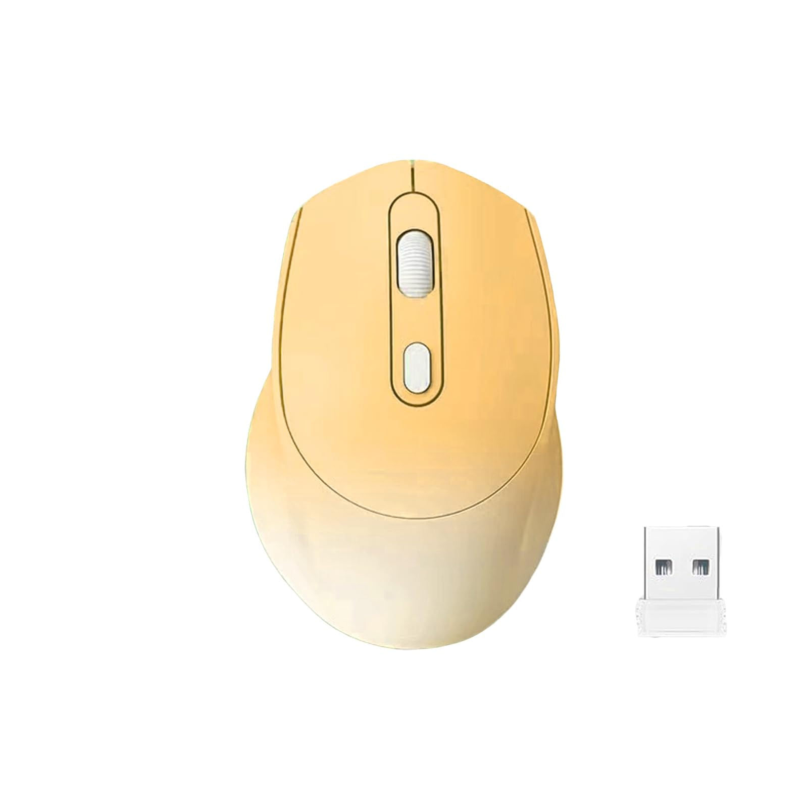 Wireless Gradient Bluetooth Mouse, Slim Rechargeable Laptop Mouse