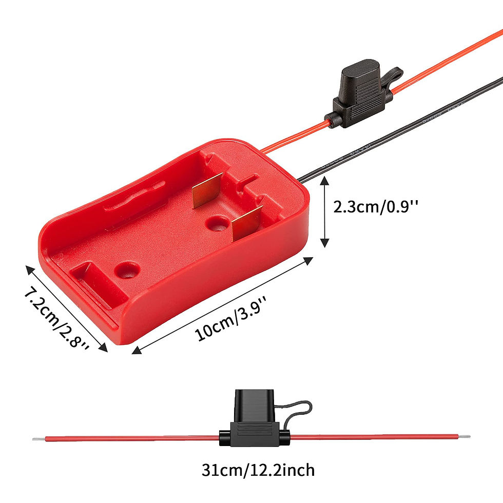 Thumbnail: Power Wheel Adapter for Craftsman V20 Battery - DIY RC Trucks, Robotics