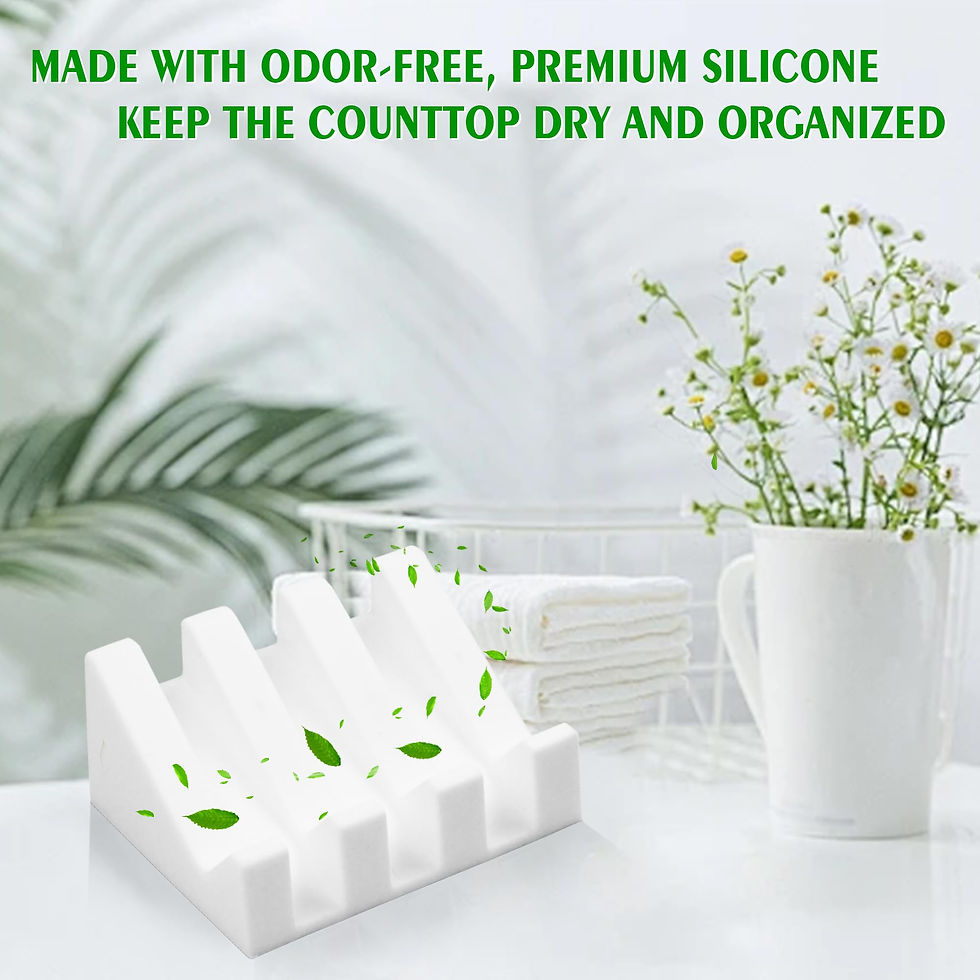 Thumbnail: Soap Dish Holder for Shower with Suction Self-Draining Bathroom, 2 (White-2Pack)