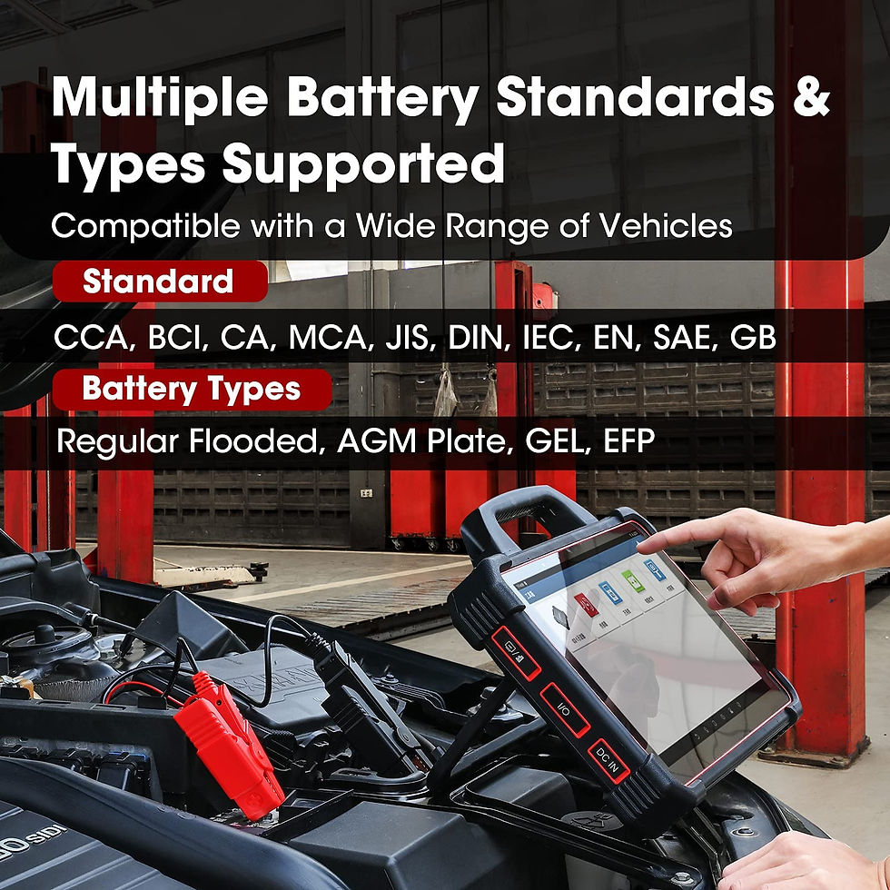 Thumbnail: Car Battery Tester, LAUNCH BST360, Auto Alternator Analyzer, for 12V Batteries