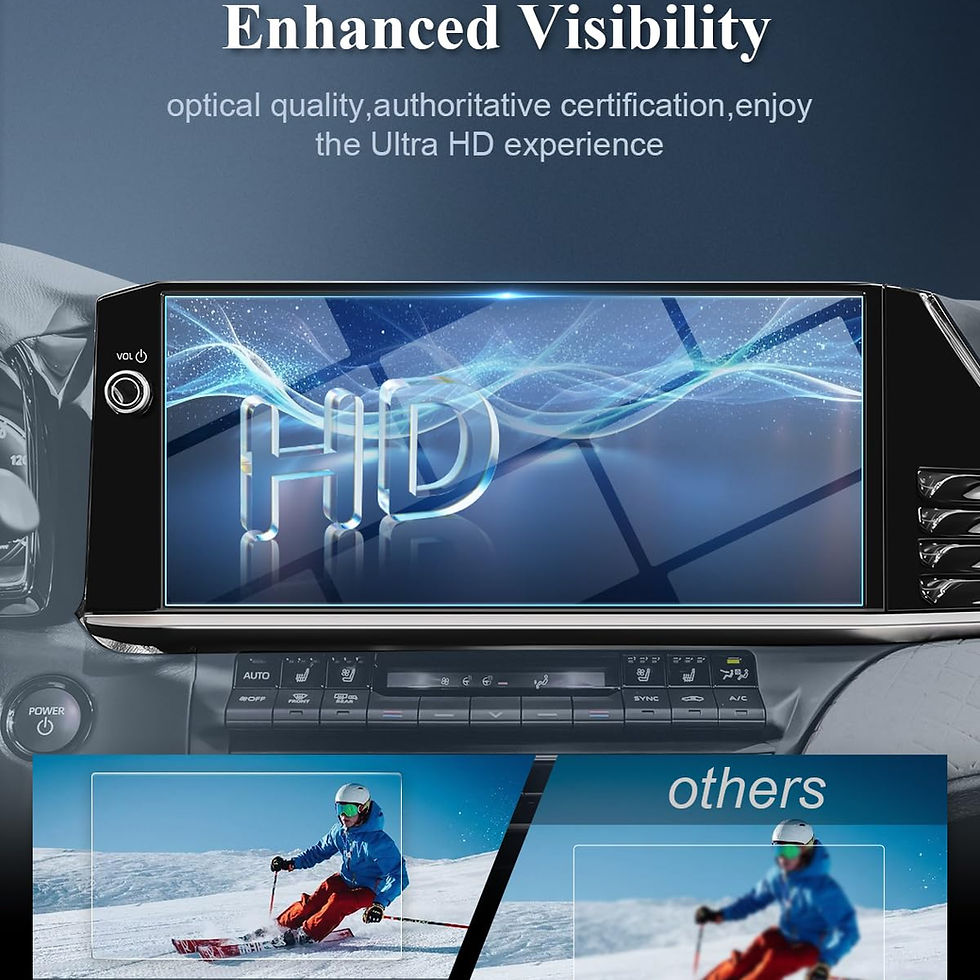 Thumbnail: BIBIBO Screen Protector for 2025 Toyota Camry 12.3", Anti-Glare, Clear
