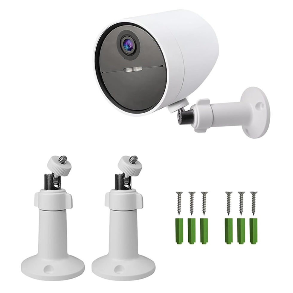 Thumbnail: 2-Pack Adjustable Wall Mount for SimpliSafe Camera, 360° Ceiling/Wall Mount