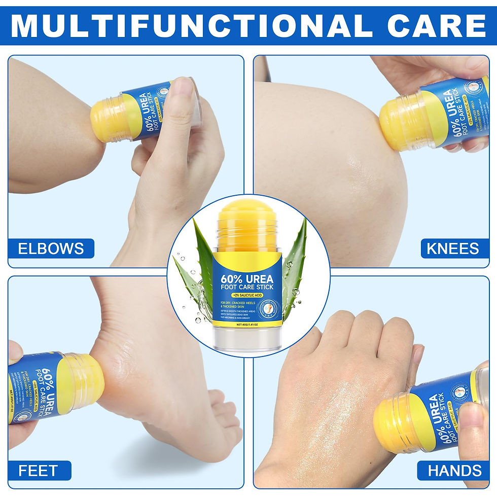 Thumbnail: Urea Foot with Salicylic Acid � Heel Cream 2PC Rough Stick for Cracked