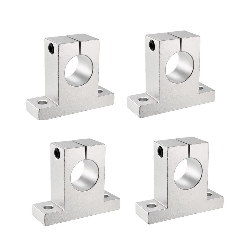 4pcs Rod Rail Support for CNC SK SK30 Aluminum Linear Shaft 30mm Linear