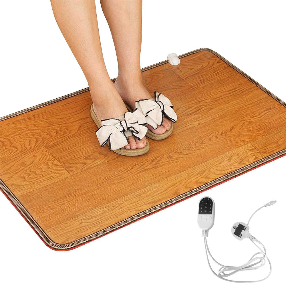 ZOYDP Heated Foot Mat | Electric Warmer with 10 Heat Settings