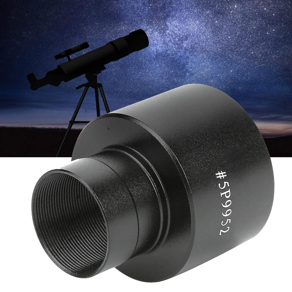 Thumbnail: Telescope Adapter Ring 0.965In to 1.25In, T-Mount for Eyepiece Lens Camera