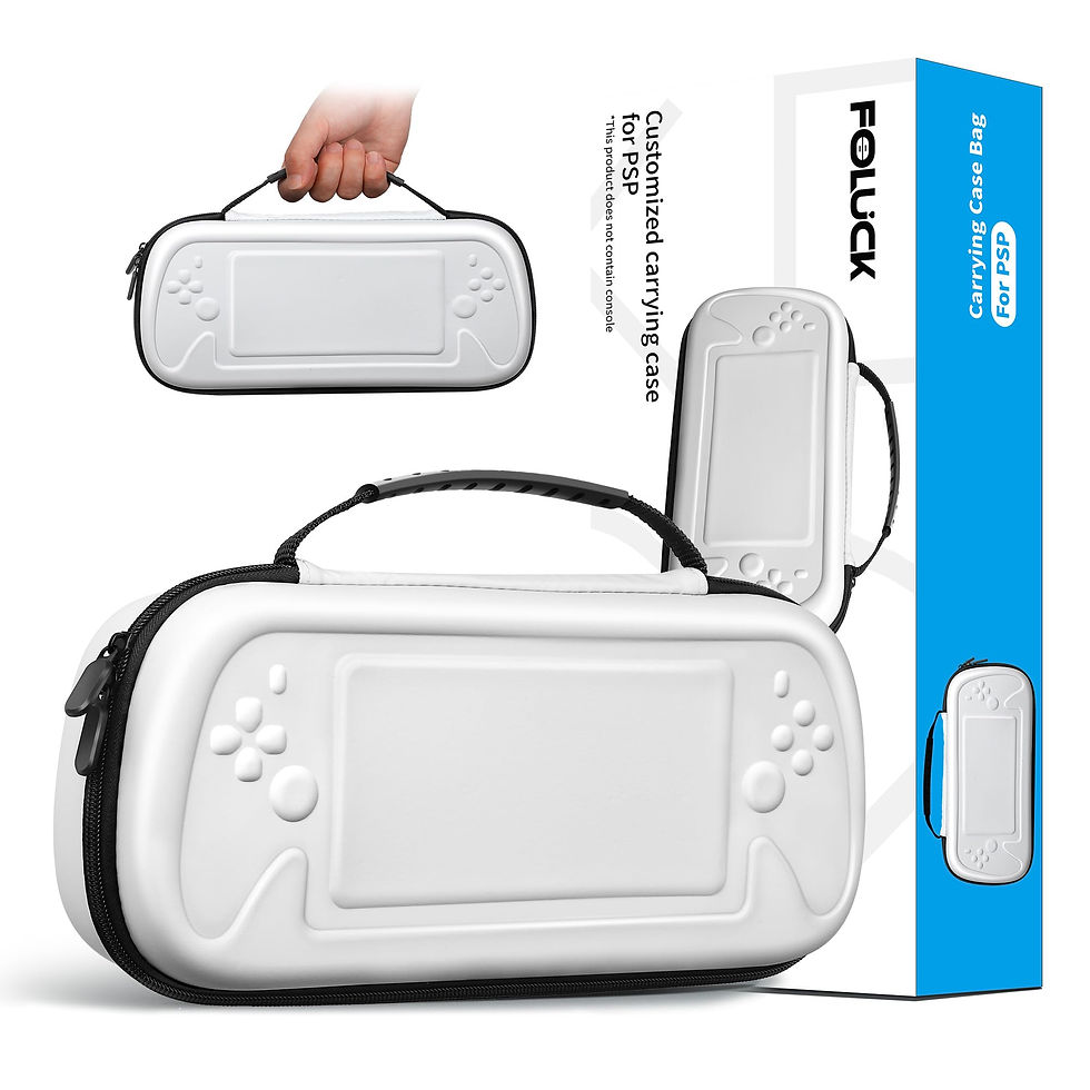 Thumbnail: Foluck Carrying Case for Playstation Portal, Protective Storage (White)