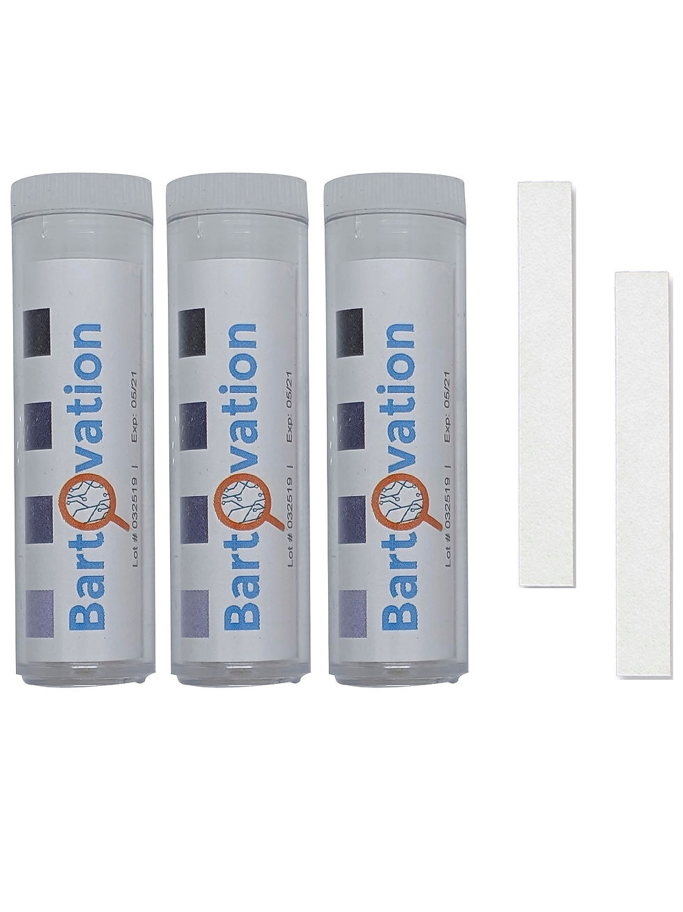 Thumbnail: Three Restaurant Sanitizer Test Paper, Vials of Pack Chlorine 10-200 Paper
