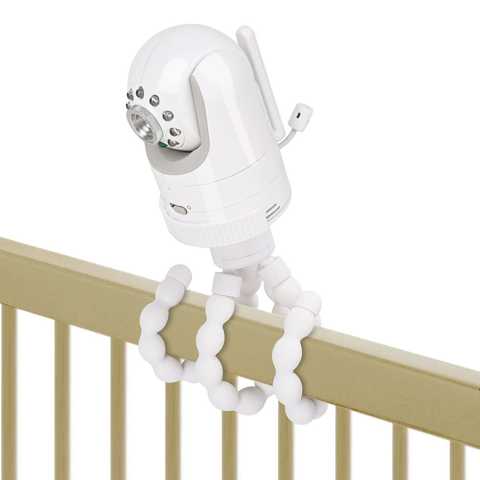Thumbnail: Tripod Baby Monitor Mount, Flexible Crib Holder for Infant Optics DXR-8 Pro