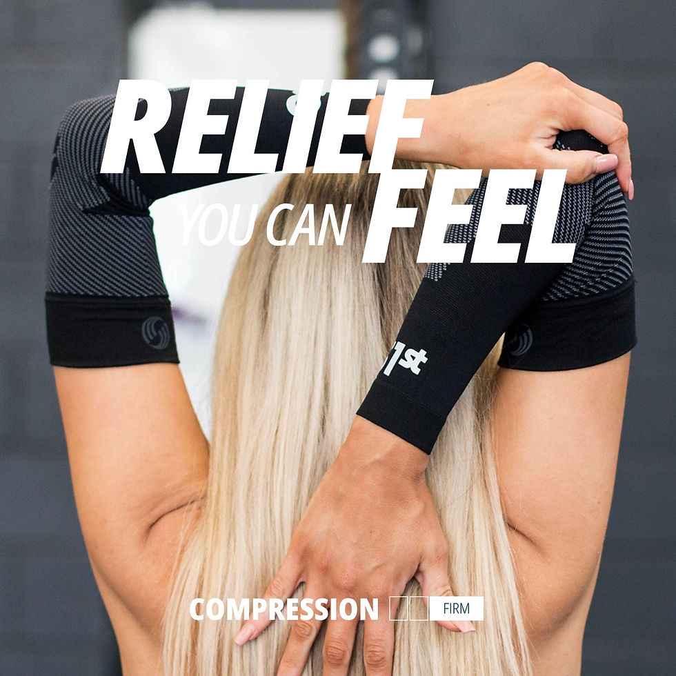 Thumbnail: OS1st Sleeves � UPF Sun Protection, Recovery AS6 Compression Arm Cooling, White