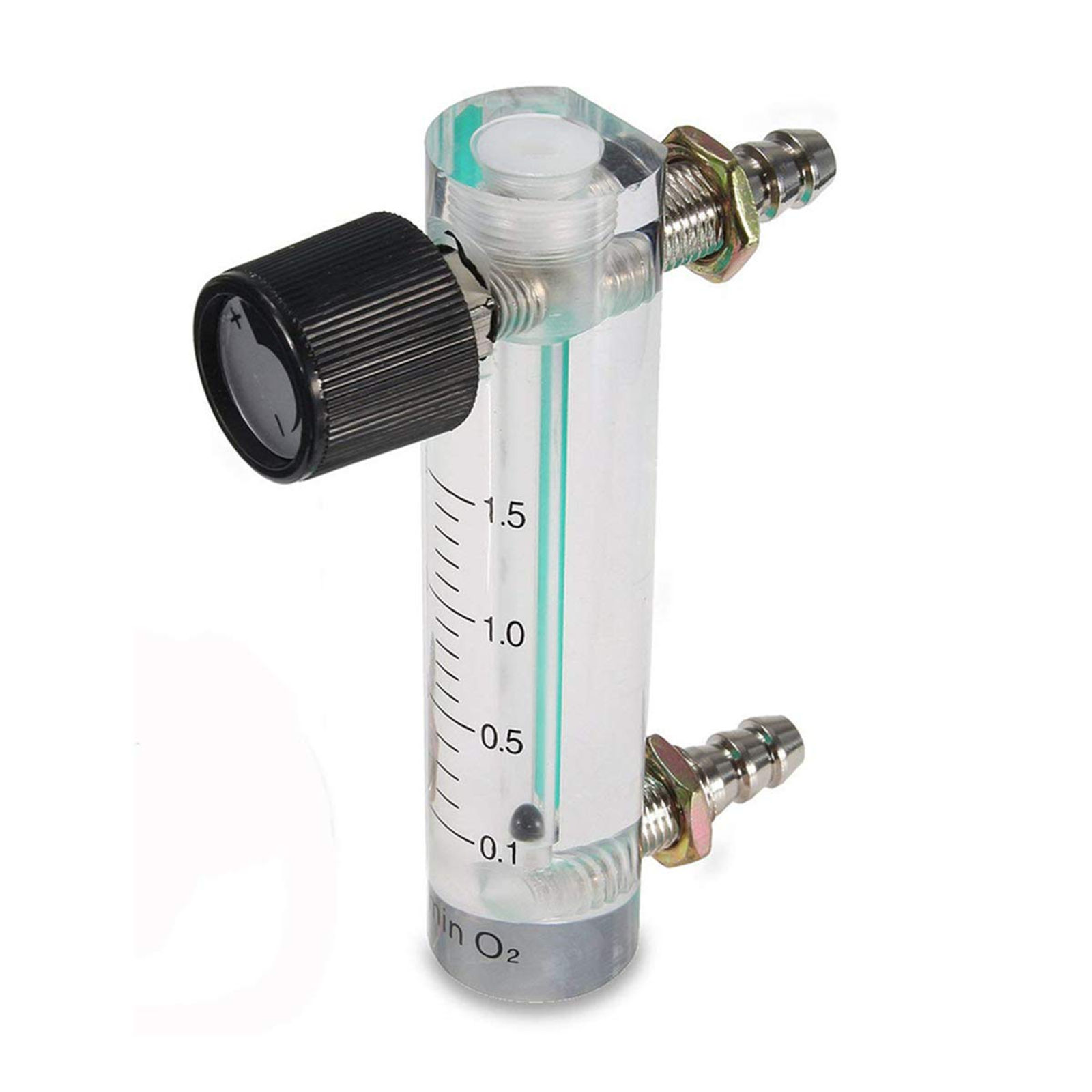 JIAWANSHUN Air Flow with Copper Connector Oxygen Meter 0.1-1.5LPM Gas Regulator