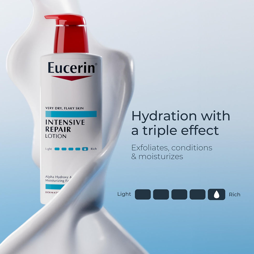 Thumbnail: Eucerin Repair Body Lotion for Dry with Intensive Skin Moisturizer Alpha