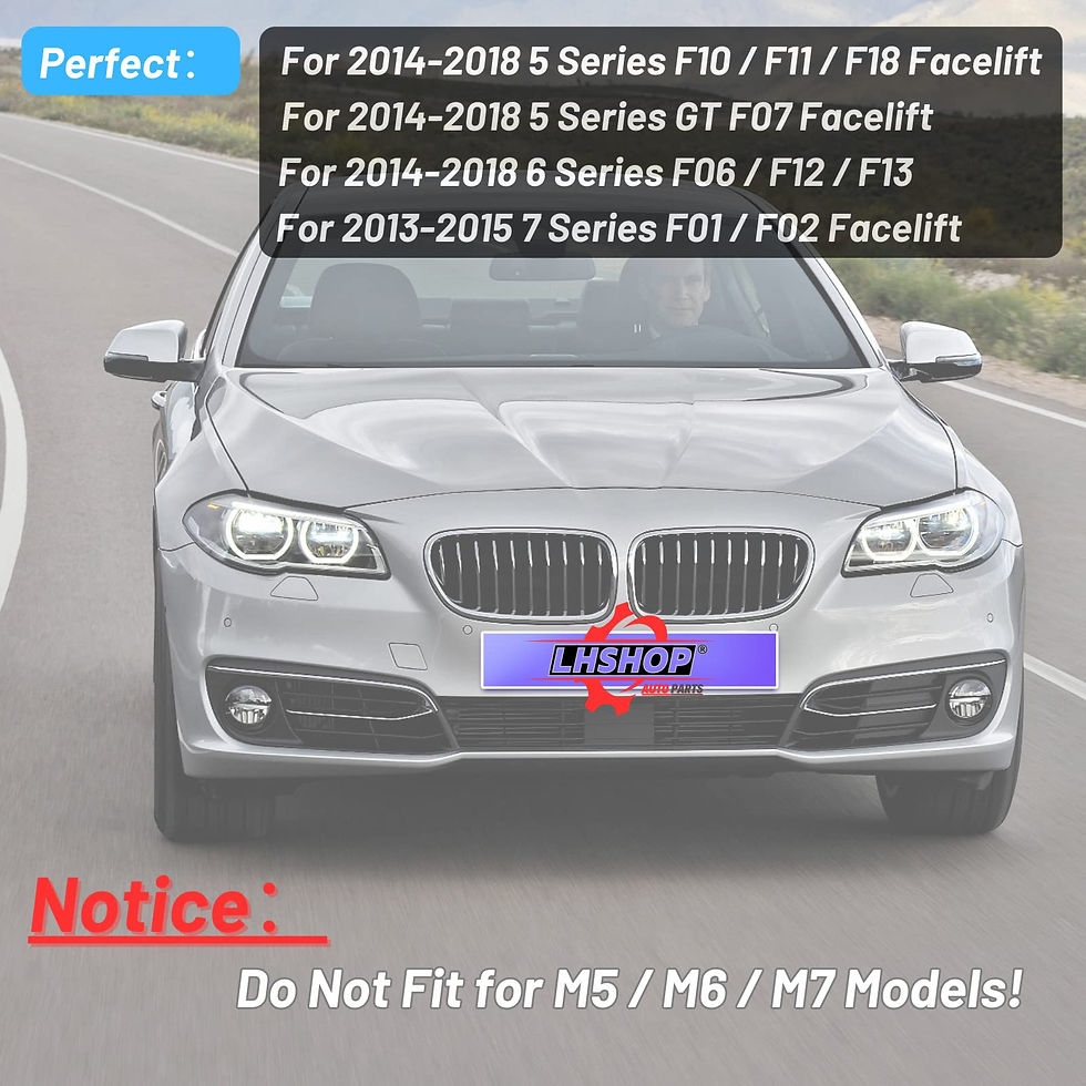 Thumbnail: M Sport Car Side Caps for Series Mirror 2013-2018 BMW Exterior Carbon Fiber