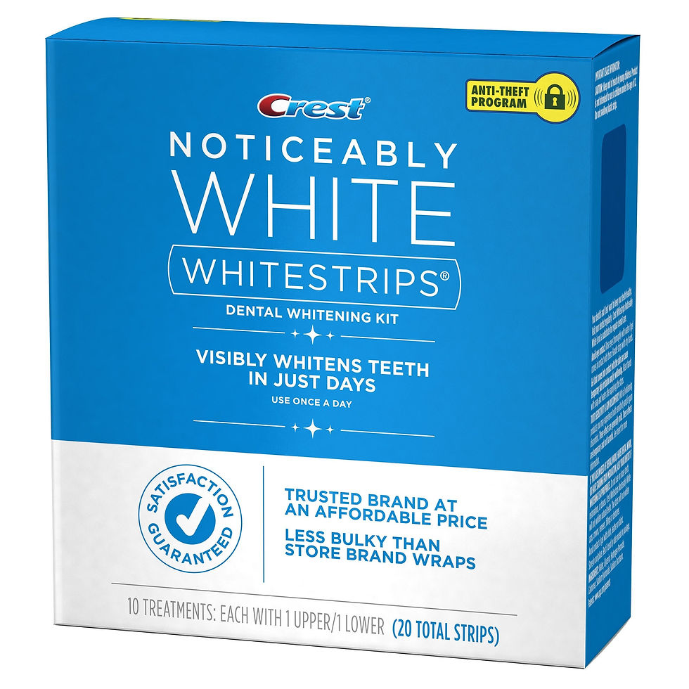Thumbnail: Crest 3D Whitestrips Teeth Whitening Kit � 20 Strips, 10 Count Pack