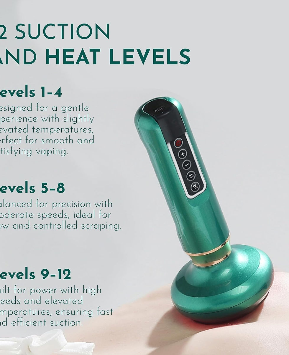 Thumbnail: Intelligent Handheld Tool for Anti - Cellulite, Massage Cupping 12 Electric