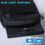 Thumbnail: 8-in-1 External CD/DVD Drive for Laptop, Portable USB-A USB-C Burner