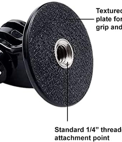 Thumbnail: Acuvar Tripod Mount for GoPro Hero 1-9, Hero Session, Action Cameras